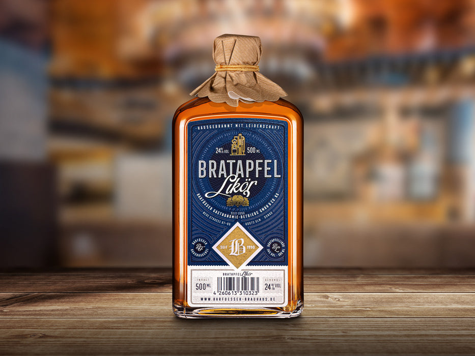 Barfüßer Bratapfellikör