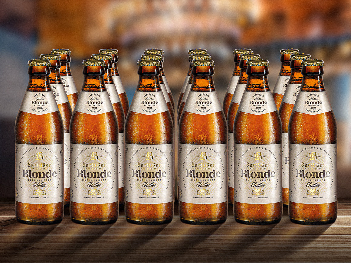 Barfüßer Blonde - naturtrübes Helles | 18er-Pack