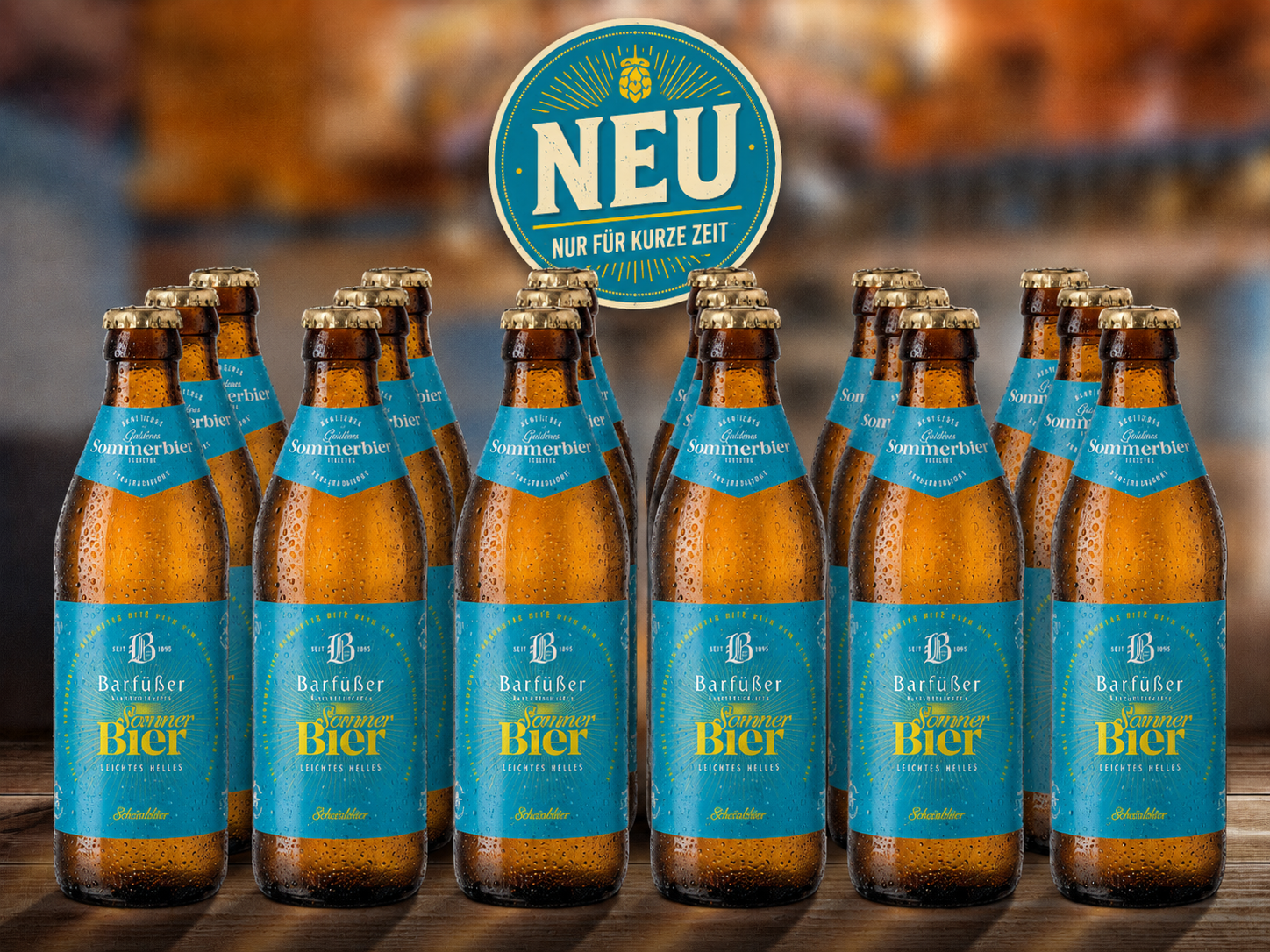 NEU | Barfüßer Sommerbier  Leichtes Helles